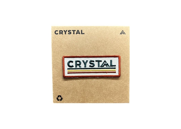 Crystal Mtn Custom Patch- Rectangle