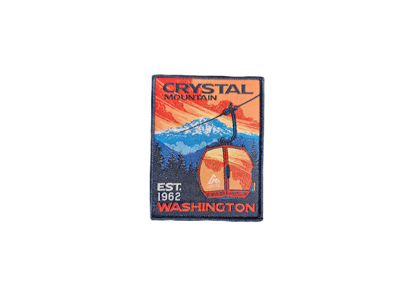 Crystal Mtn - Gondola & Heritage Patch 2 Set