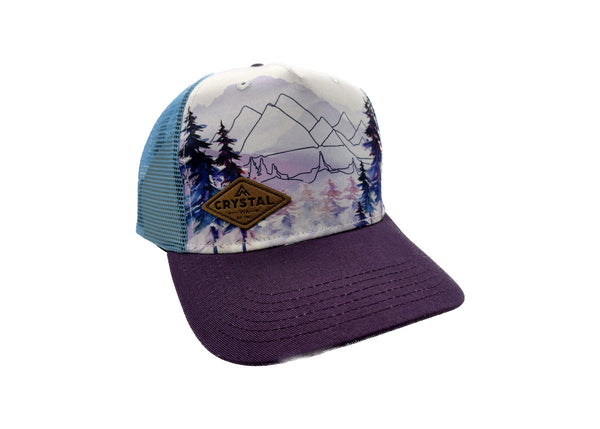 Crystal Mtn Explorer Trucker Hat