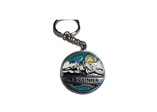 Crystal Mtn - Circle Peaks key ring