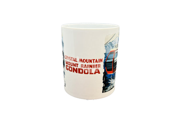 Crystal Mtn Gondola Ceramic Mug