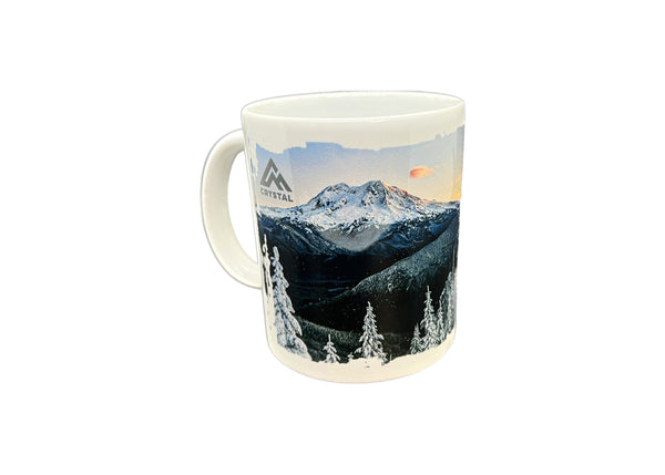 Crystal Mtn View Panoramic Mug
