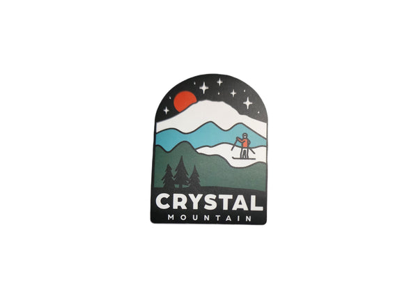 Crystal Mtn - Love Crystal Sticker 5 pack