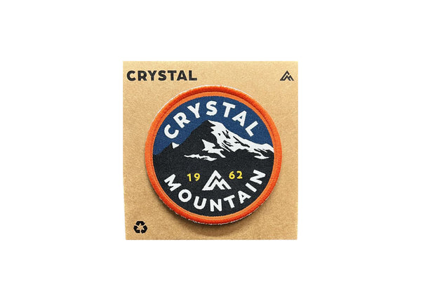 Crystal Mtn Custom Circle Patch