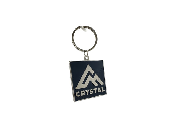 Crystal Mtn Logo Keyring