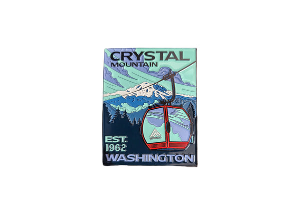 Crystal Mtn - Gondola View Magnet