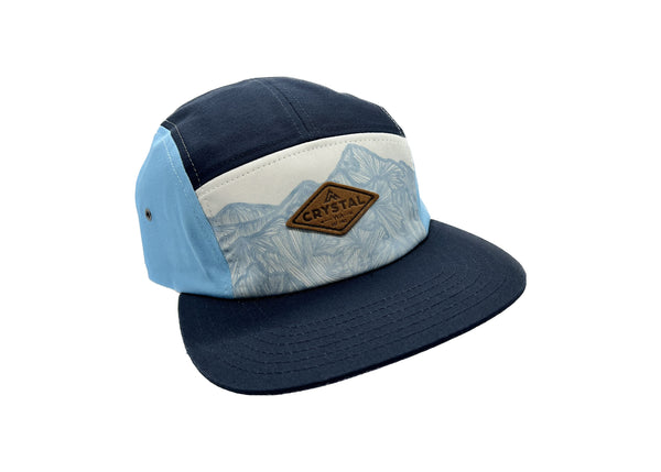Crystal Mtn Blue Ranges Camper Hat